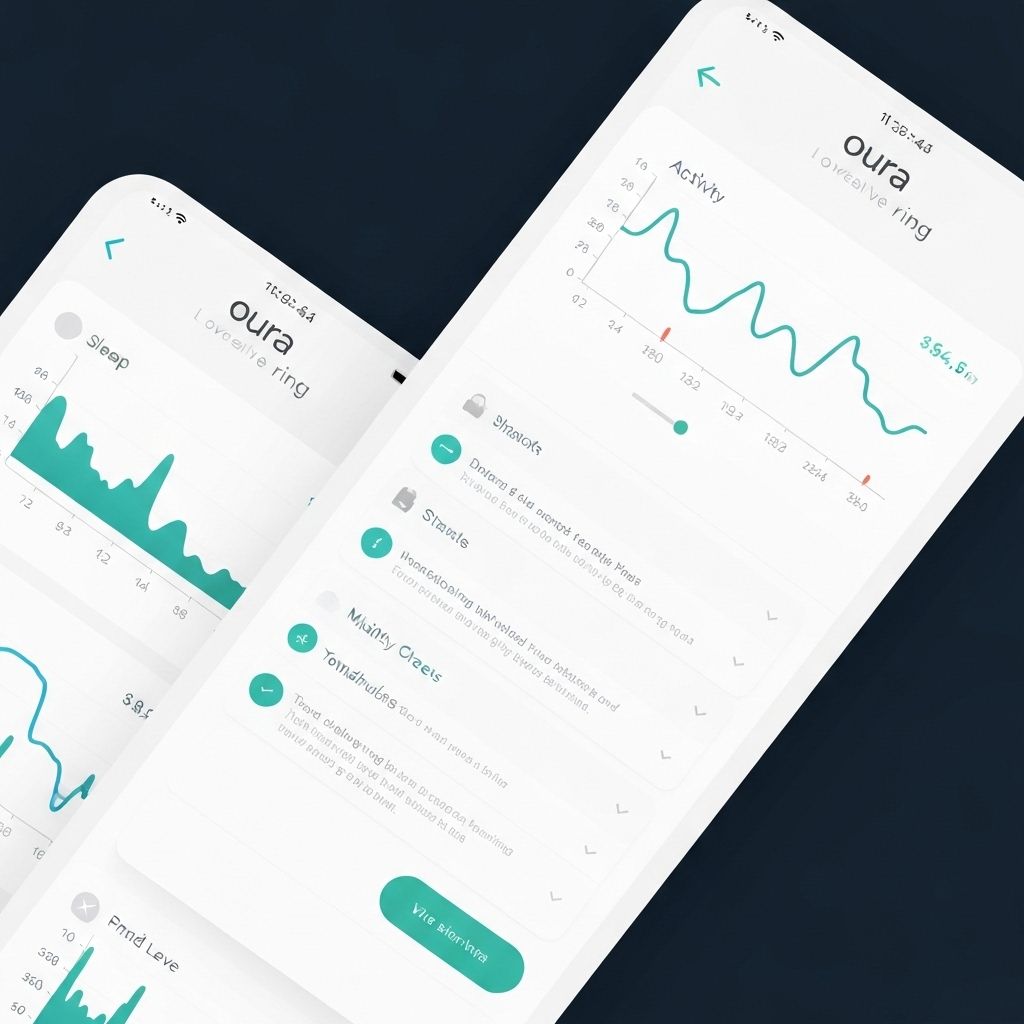 Sleep Tracking app interface